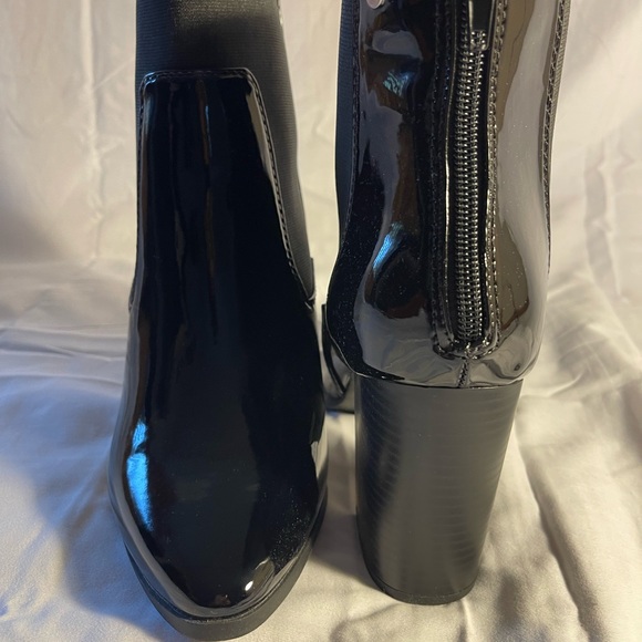 New with box. Lane Bryant patent leather booties. - Picture 3 of 4